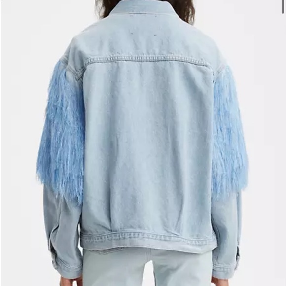 Levi’s love letter trucker Jean jacket size medium - Picture 2 of 12